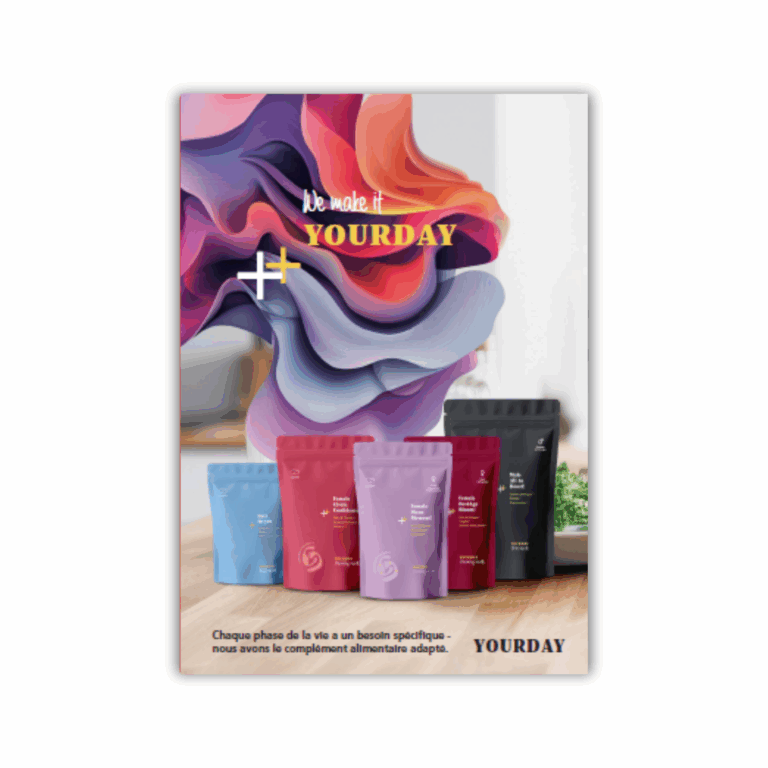 Orange Marron Formes Abstraites Cours Yoga Flyer A4 (1)